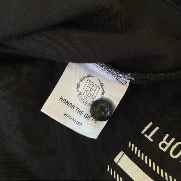 HONOR THE GIFT C-FALL HONOR STRIPE BUTTON UP SIZE 12 NWOT - Picture 7 of 10